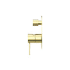 Nero Mecca Shower Mixer With Divertor - Brushed Gold - NR221911aBG