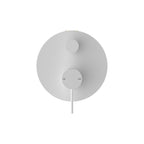 Nero Mecca Shower Mixer With Divertor - Matte White - NR221911aMW