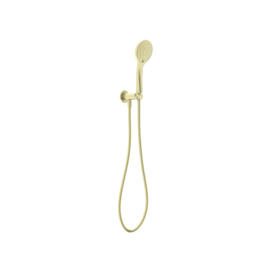 Nero Mecca Shower On Bracket With Air Shower - Brushed Gold - NR221905BG