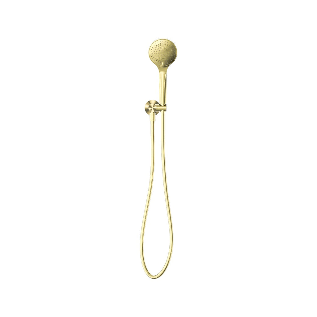 Nero Mecca Shower On Bracket With Air Shower - Brushed Gold - NR221905BG