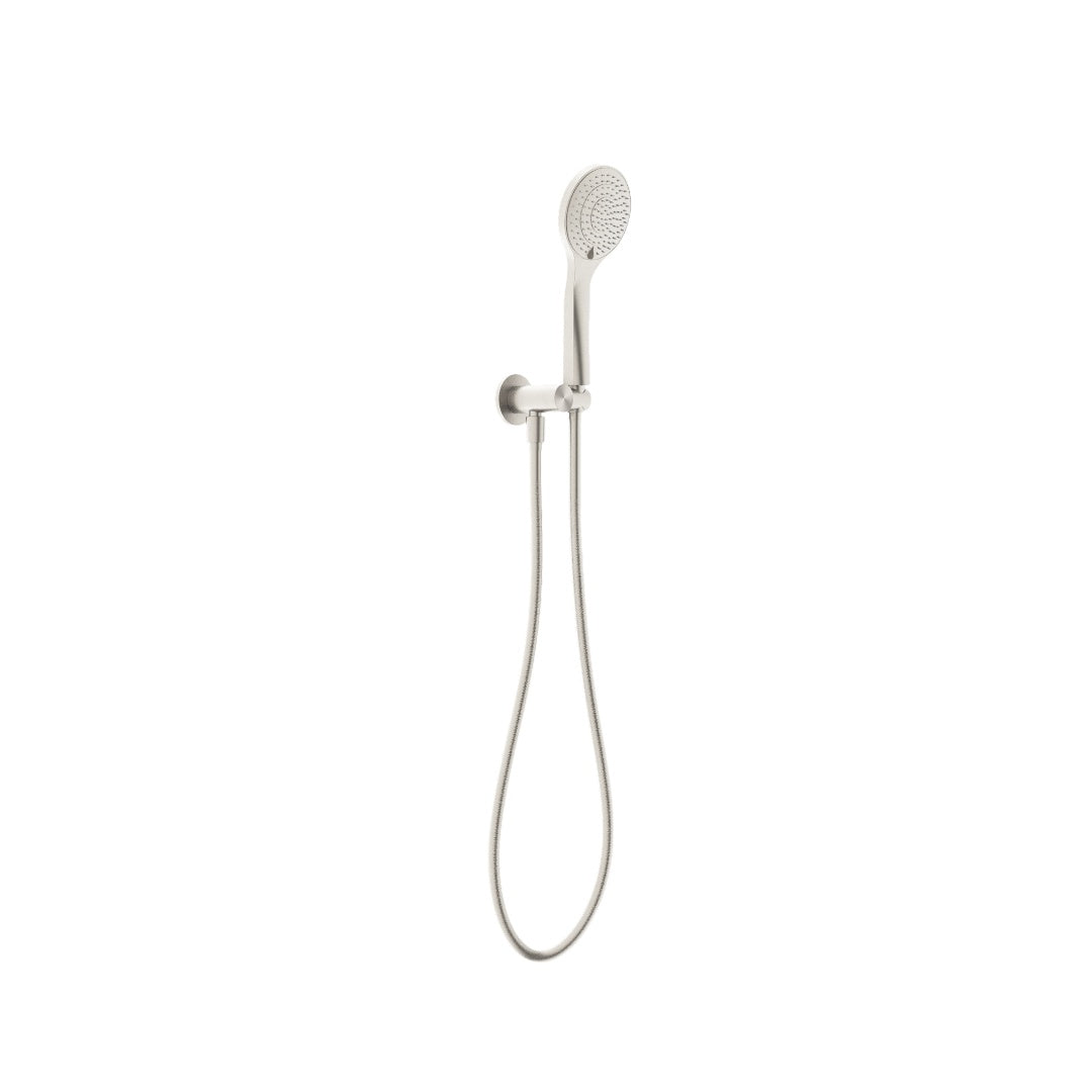 Nero Mecca Shower On Bracket With Air Shower - Brushed Nickel - NR221905BN