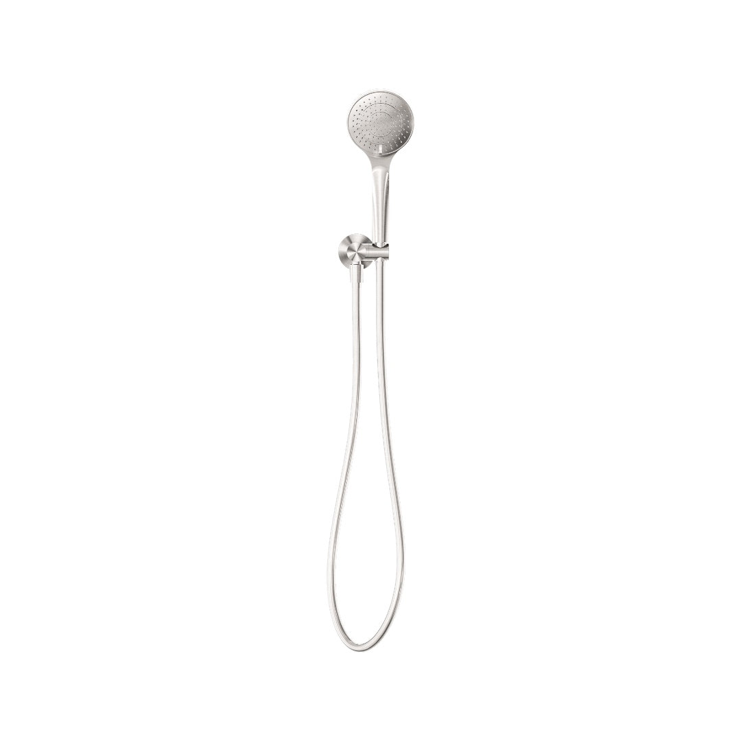 Nero Mecca Shower On Bracket With Air Shower - Brushed Nickel - NR221905BN