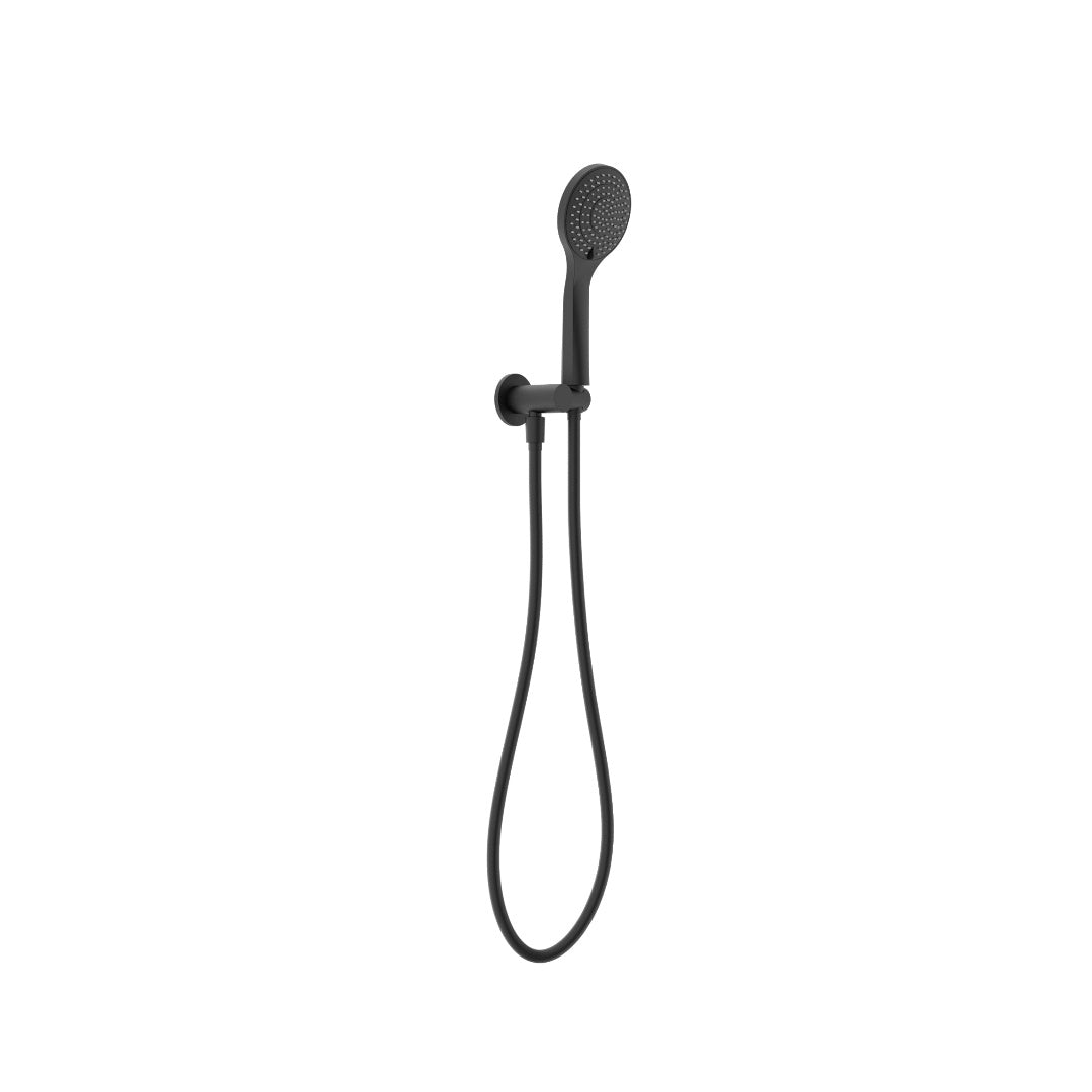 Nero Mecca Shower On Bracket With Air Shower - Matte Black - NR221905MB