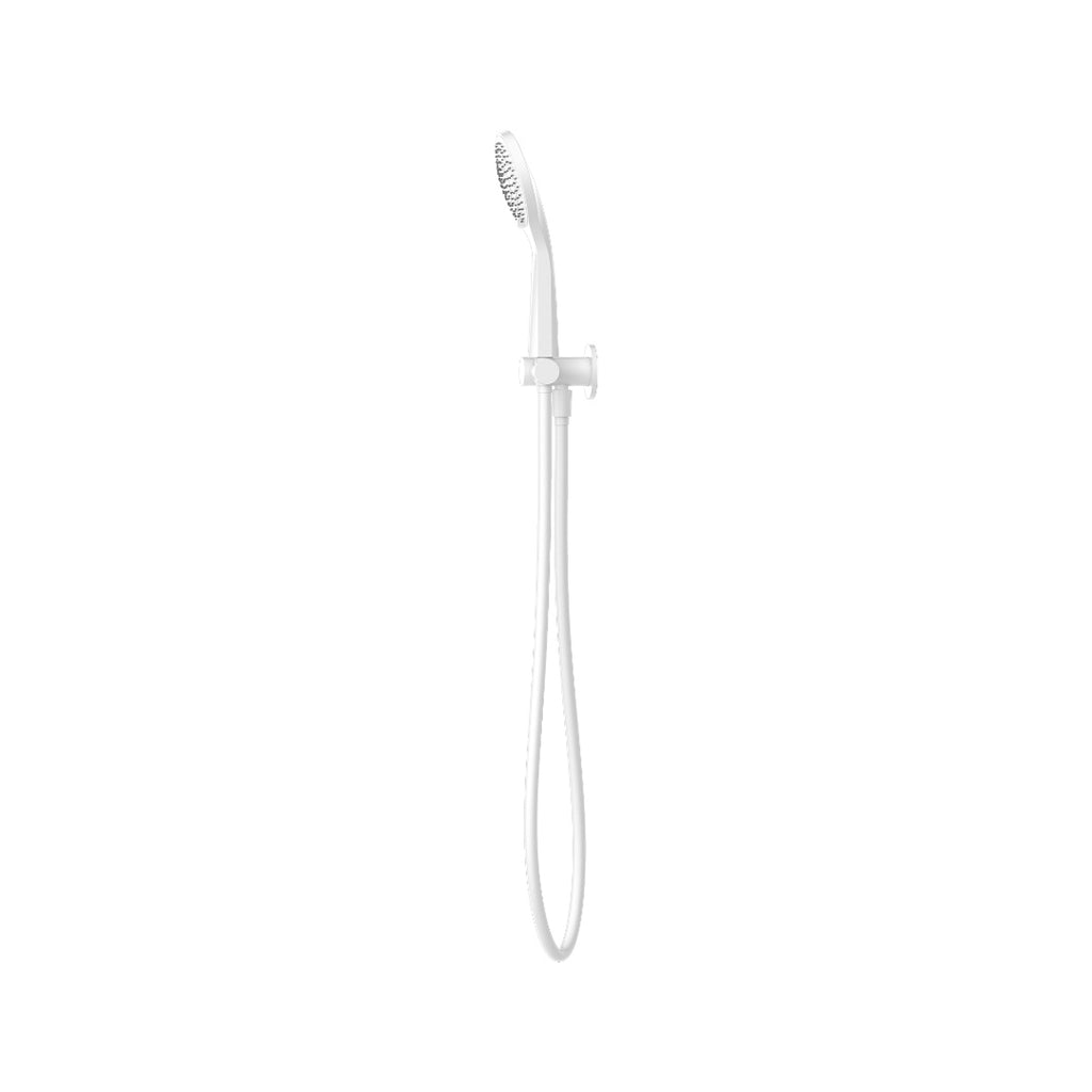 Nero Mecca Shower On Bracket With Air Shower - Matte White - NR221905MW