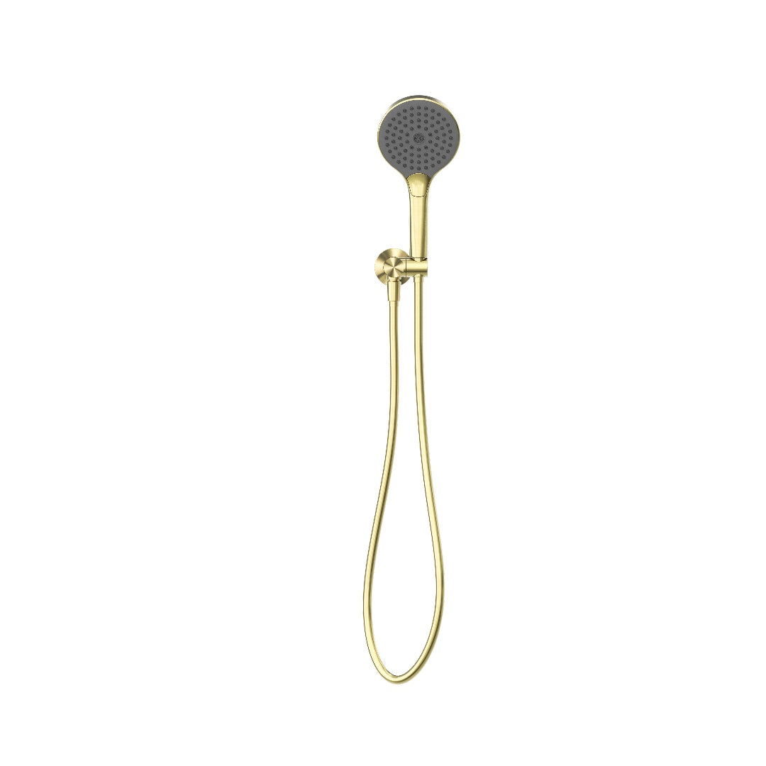 Nero Mecca Shower On Bracket With Air Shower II - Brushed Gold - NR221905FBG