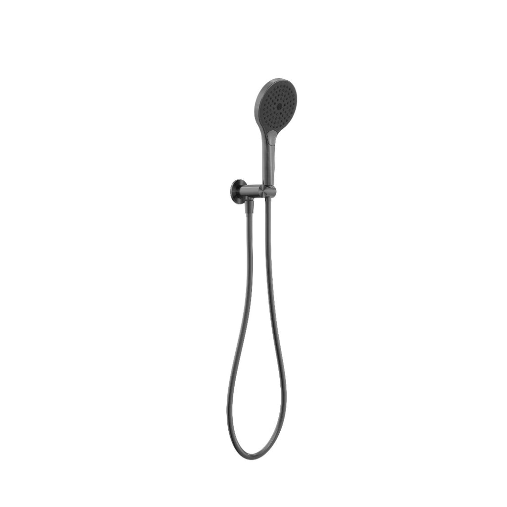Nero Mecca Shower On Bracket With Air Shower II - Gun Metal - NR221905FGM