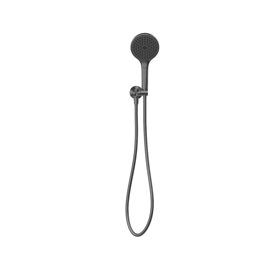 Nero Mecca Shower On Bracket With Air Shower II - Gun Metal - NR221905FGM