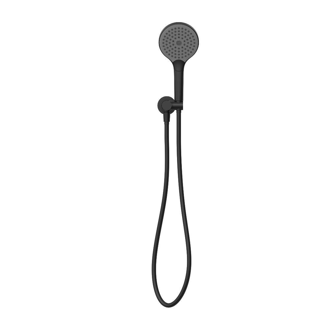 Nero Mecca Shower On Bracket With Air Shower II - Matte Black - NR221905FMB