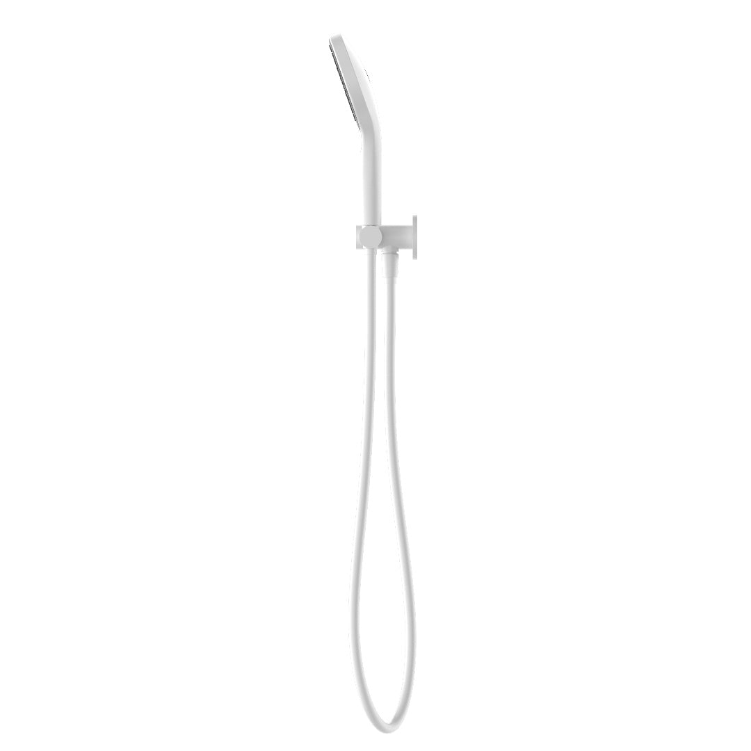 Nero Mecca Shower On Bracket With Air Shower II - Matte White - NR221905FMW