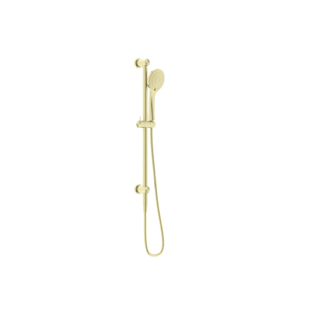 Nero Mecca Shower Rail With Air Shower - Brushed Gold - NR221905aBG