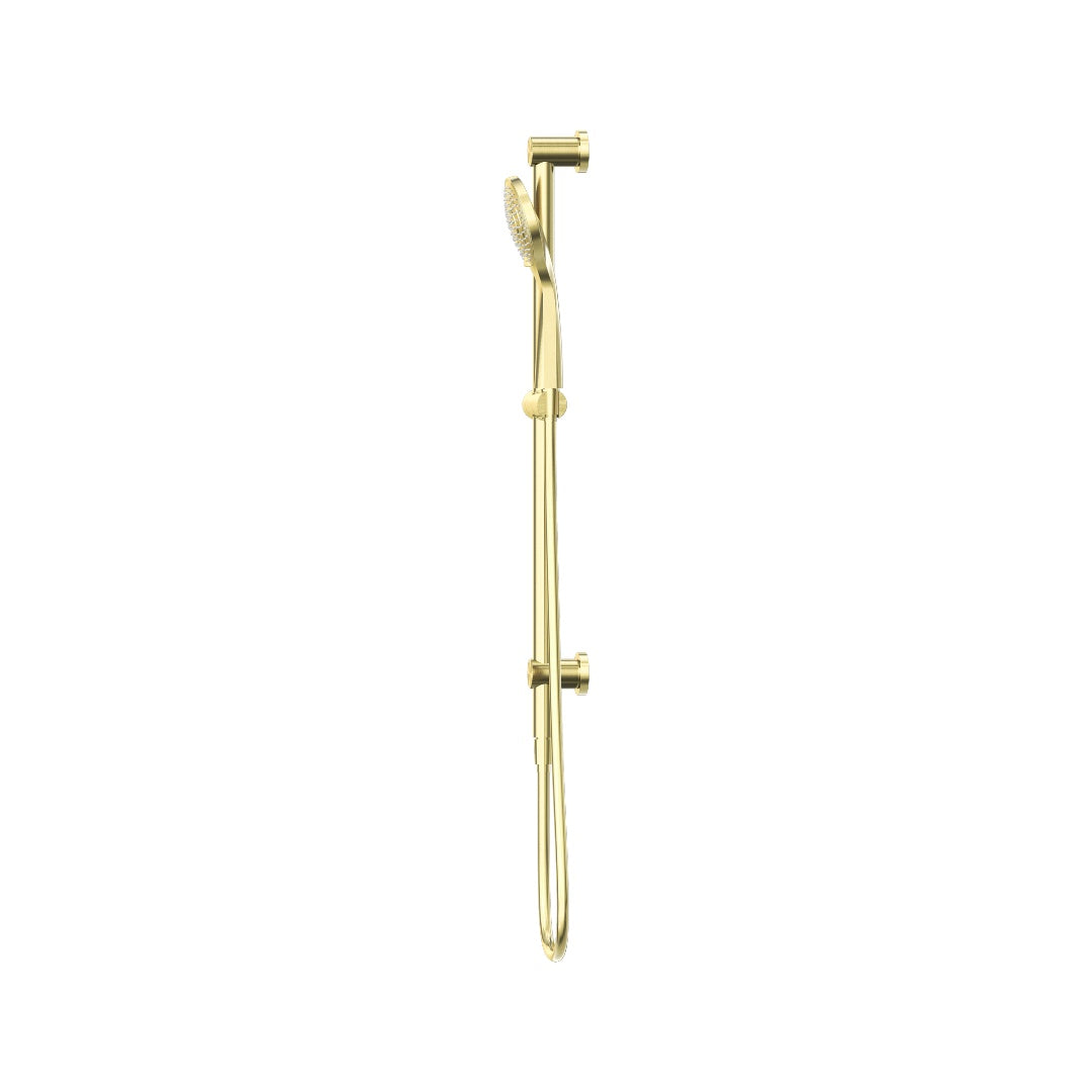 Nero Mecca Shower Rail With Air Shower - Brushed Gold - NR221905aBG