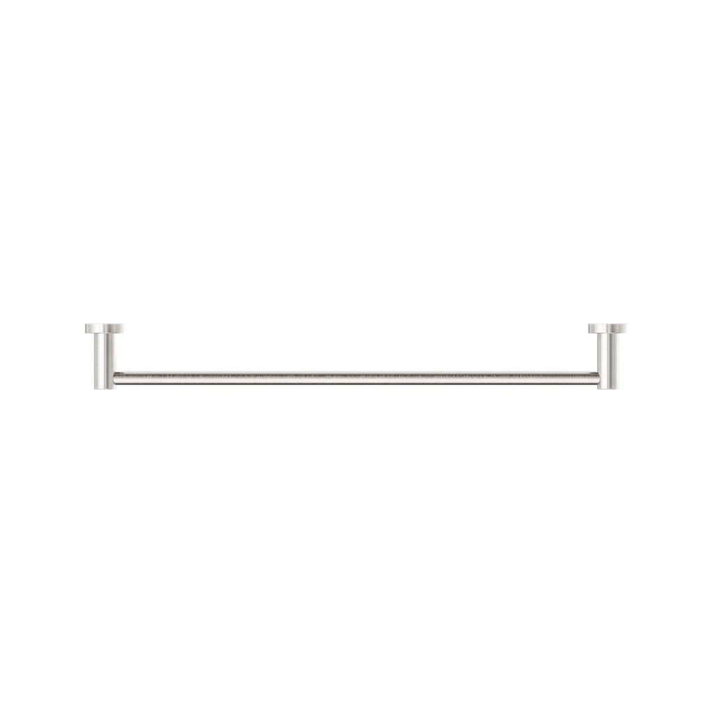 Nero Mecca Single Towel Rail 600mm - Brushed Nickel - NR1924BN