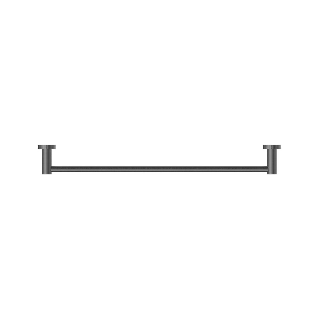 Nero Mecca Single Towel Rail 600mm - Gun Metal - NR1924GM