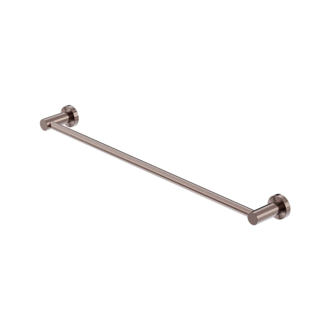 Nero Mecca Single Towel Rail 800mm - Brushed Bronze - NR1930BZ