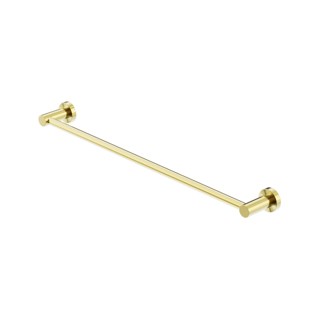 Nero Mecca Single Towel Rail 800mm - Brushed Gold - NR1930BG