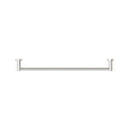 Nero Mecca Single Towel Rail 800mm - Brushed Nickel - NR1930BN