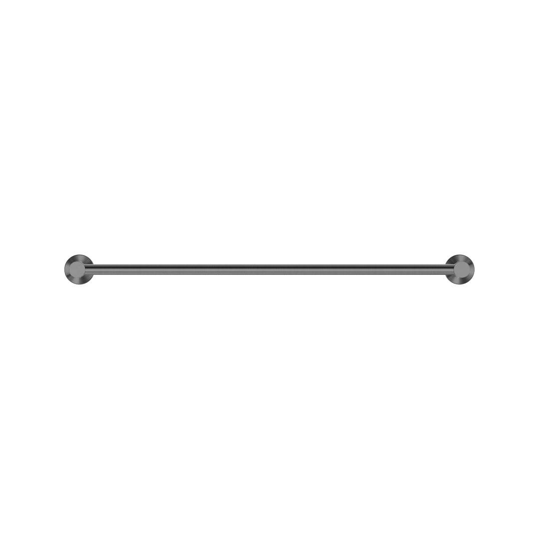 Nero Mecca Single Towel Rail 800mm - Gun Metal - NR1930GM