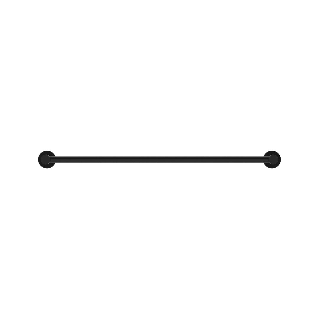 Nero Mecca Single Towel Rail 800mm - Matte Black - NR1930MB