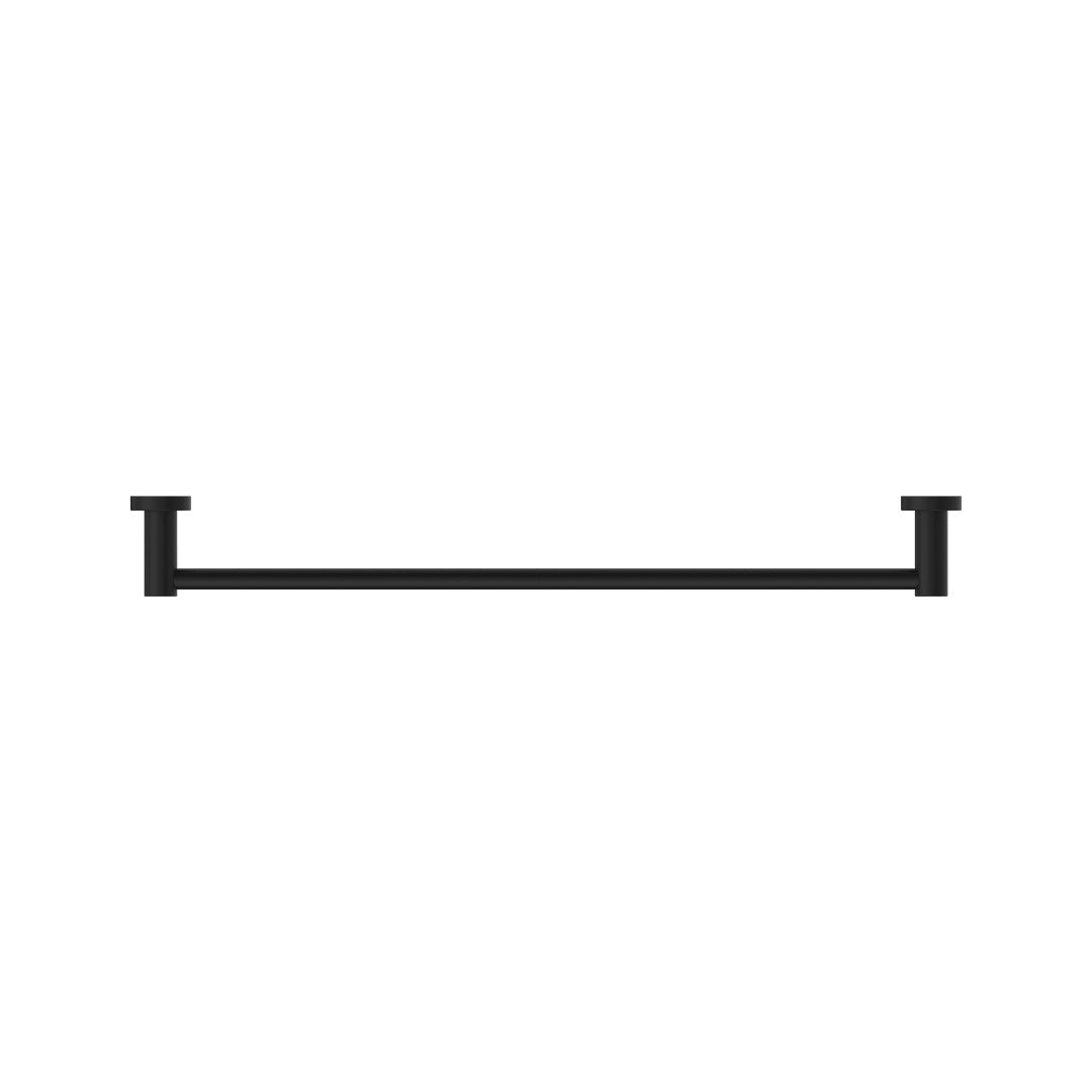 Nero Mecca Single Towel Rail 800mm - Matte Black - NR1930MB