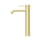 Nero Mecca Tall Basin Mixer - Brushed Gold - NR221901aBG