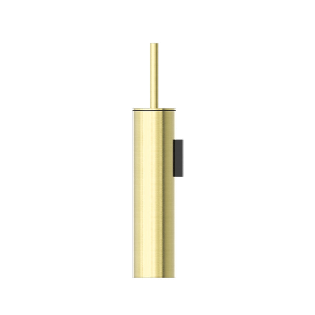 Nero Mecca Toilet Brush Holder - Brushed Gold - NR1988BG