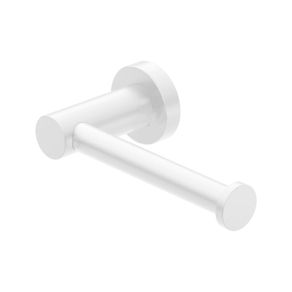 Nero Mecca Toilet Roll Holder - Matte White - NR1986MW