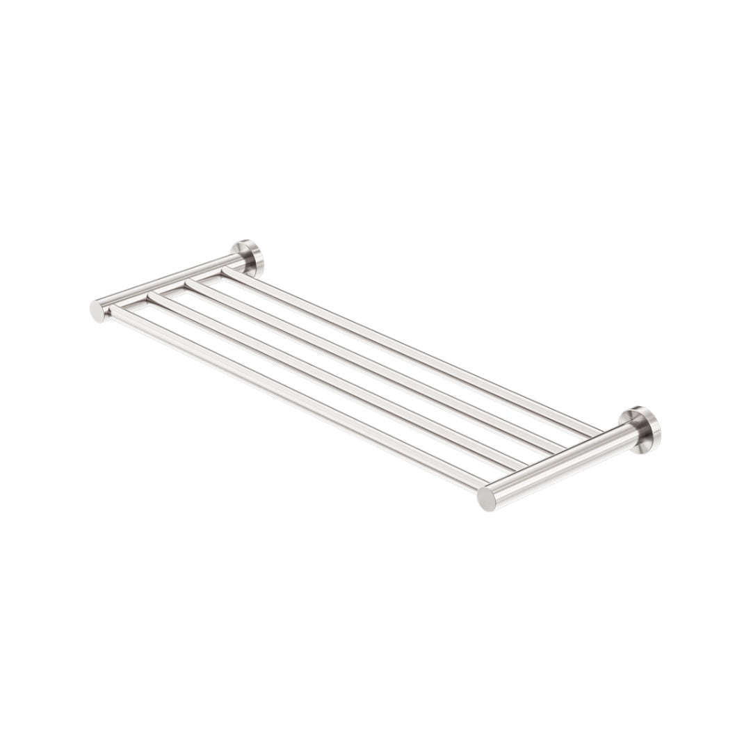 Nero Mecca Towel Rack - Brushed Nickel - NR1989BN