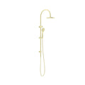 Nero Mecca Twin Shower With Air Shower - Brushed Gold - NR221905bBG