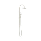 Nero Mecca Twin Shower With Air Shower - Brushed Nickel - NR221905bBN