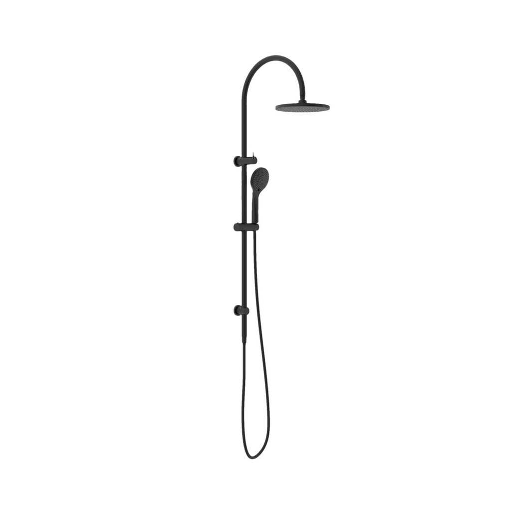 Nero Mecca Twin Shower With Air Shower - Matte Black - NR221905bMB