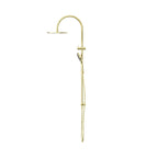 Nero Mecca Twin Shower With Air Shower II - Brushed Gold - NR221905HBG