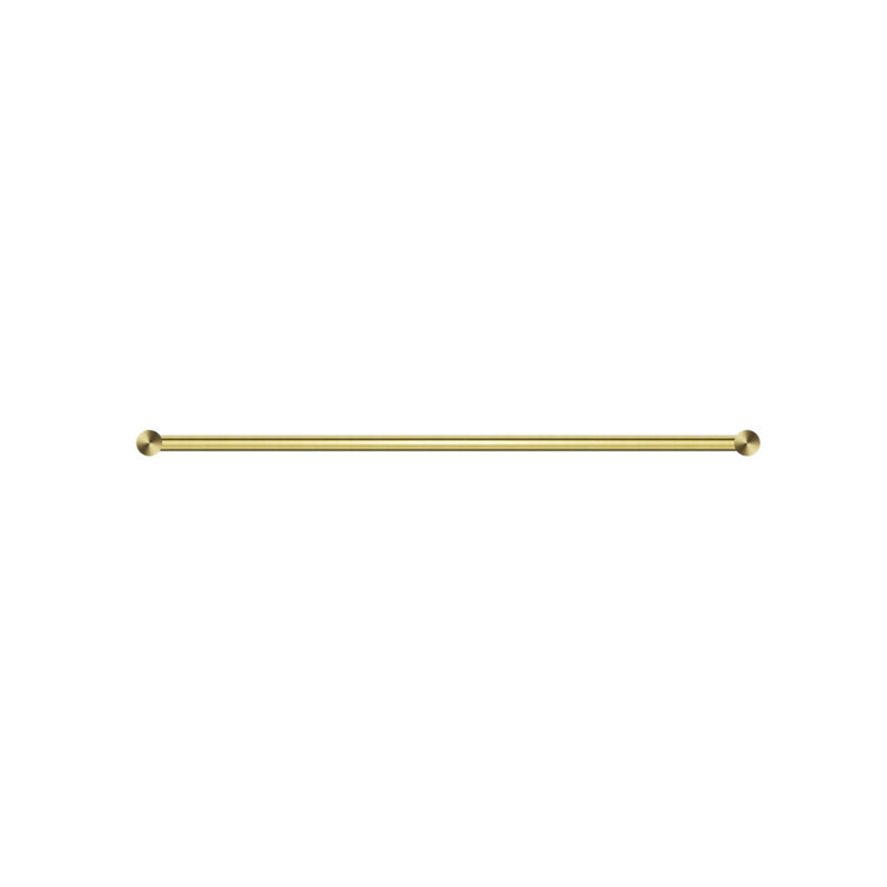 Nero New Mecca Double Towel Rail 600mm - Brushed Gold