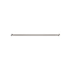 Nero New Mecca Double Towel Rail 600mm - Brushed Nickel - NR2324dBN