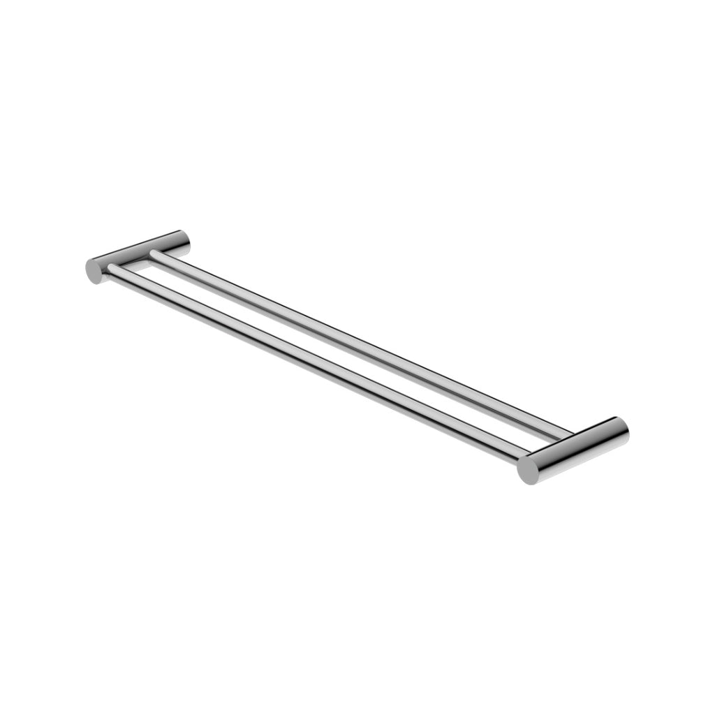 Nero New Mecca Double Towel Rail 600mm - Chrome - NR2324dCH