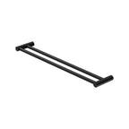 Nero New Mecca Double Towel Rail 800mm - Matte Black - NR2330dMB