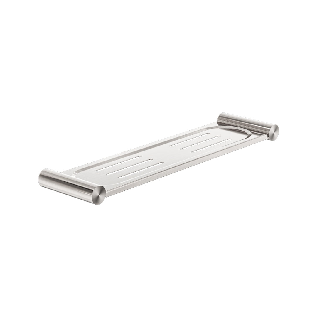 Nero New Mecca Metal Shower Shelf - Brushed Nickel - NR2387aBN