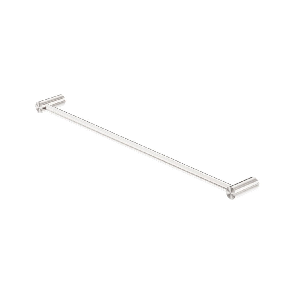 Nero New Mecca Single Towel Rail 600mm - Brushed Nickel - NR2324BN