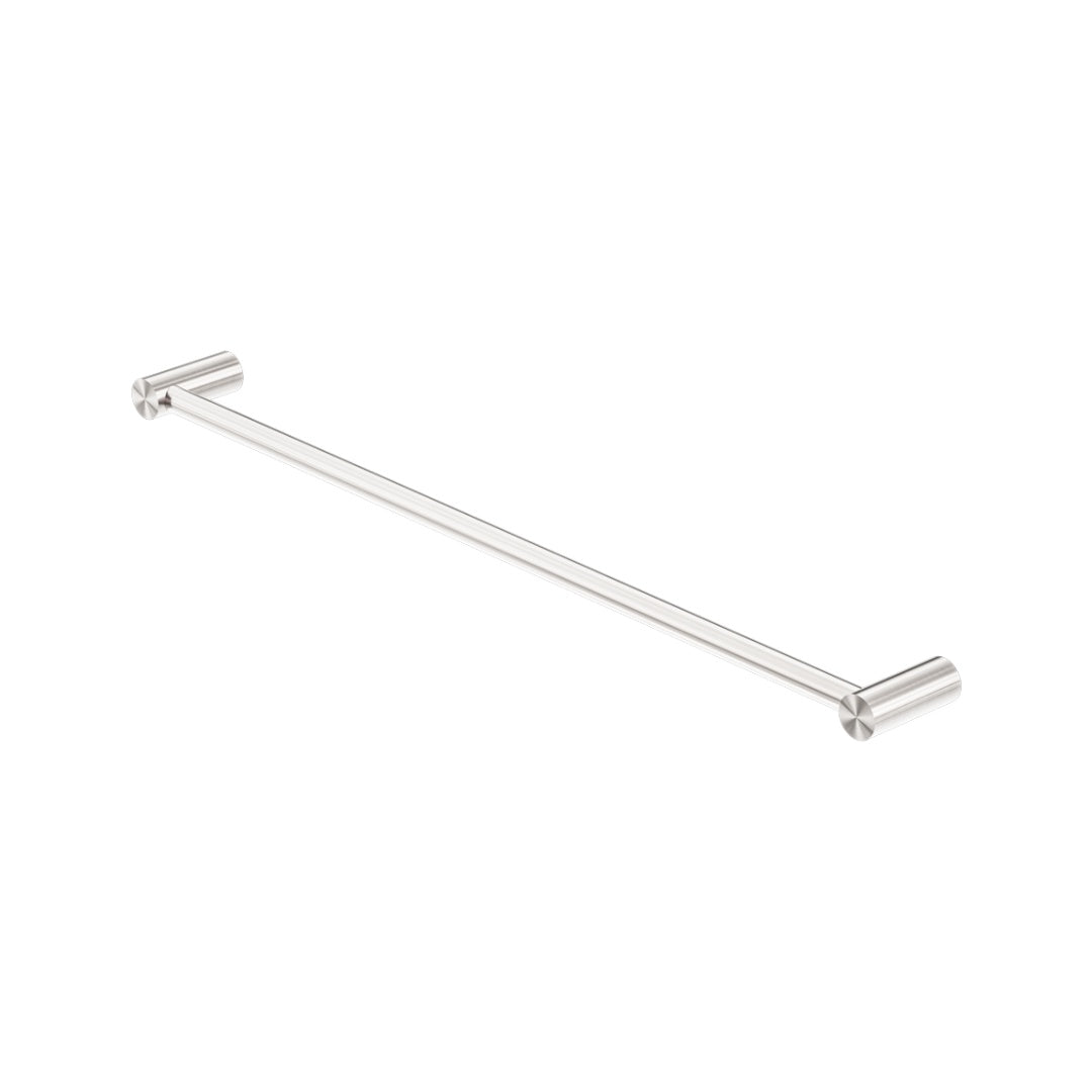 Nero New Mecca Single Towel Rail 600mm - Brushed Nickel - NR2324BN
