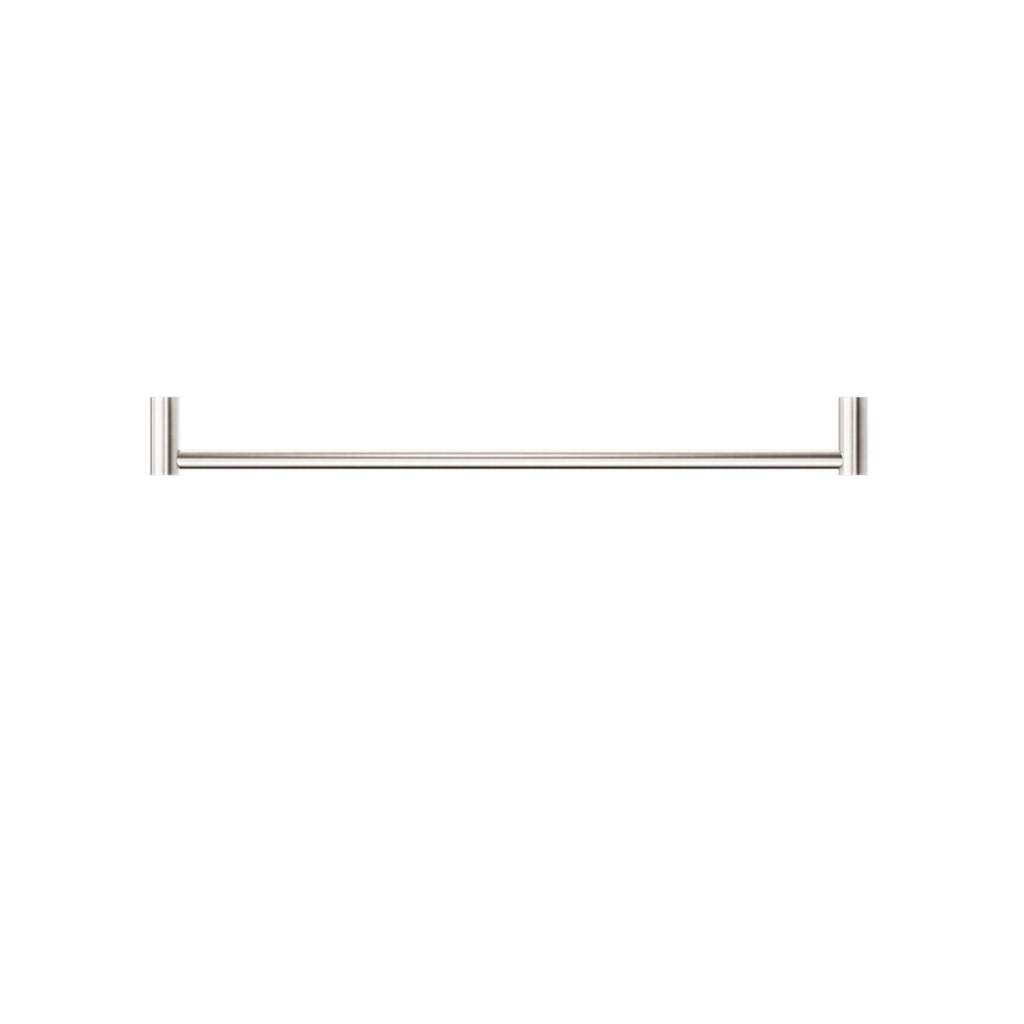 Nero New Mecca Single Towel Rail 800mm - Brushed Nickel - NR2330BN
