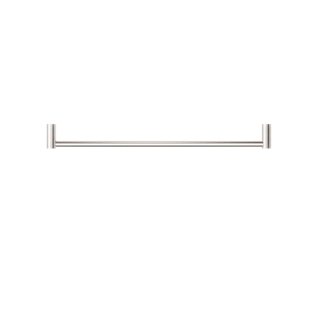 Nero New Mecca Single Towel Rail 800mm - Brushed Nickel - NR2330BN