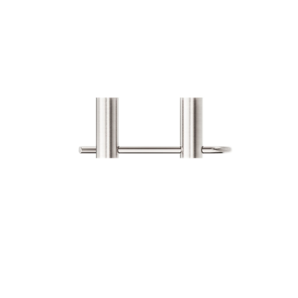 Nero New Mecca Toilet Roll Holder - Brushed Nickel - NR2386BN