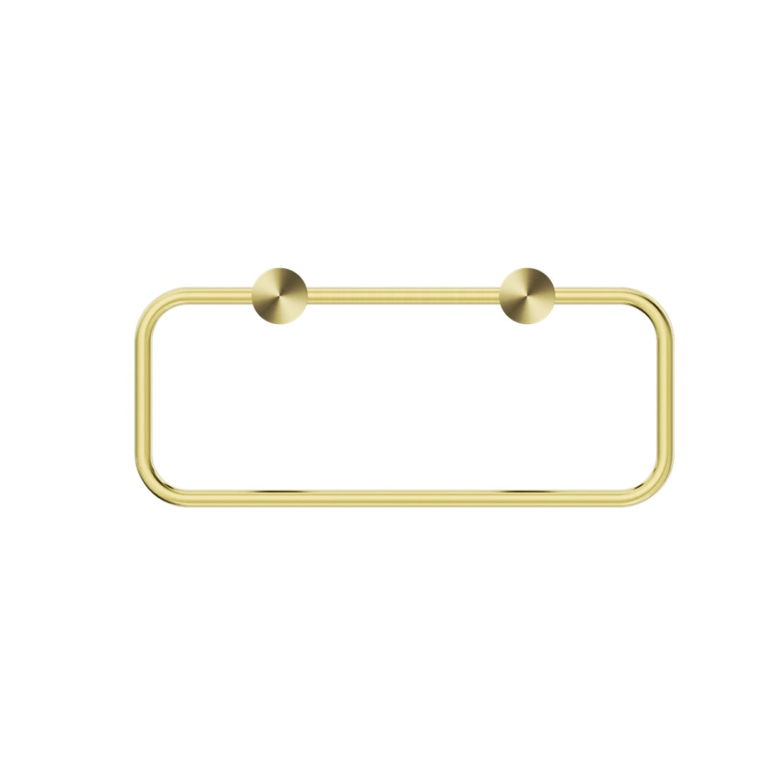 Nero New Mecca Towel Ring - Brushed Gold - NR2380aBG