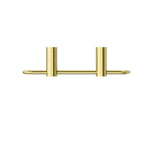 Nero New Mecca Towel Ring - Brushed Gold - NR2380aBG