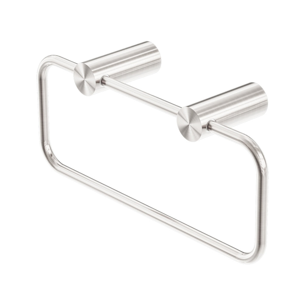 Nero New Mecca Towel Ring - Brushed Nickel - NR2380aBN