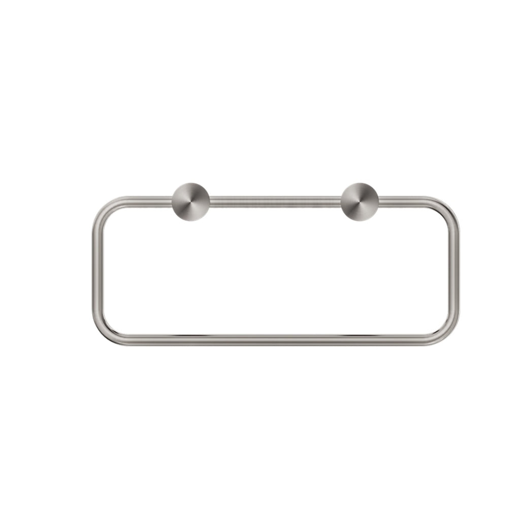 Nero New Mecca Towel Ring - Brushed Nickel - NR2380aBN