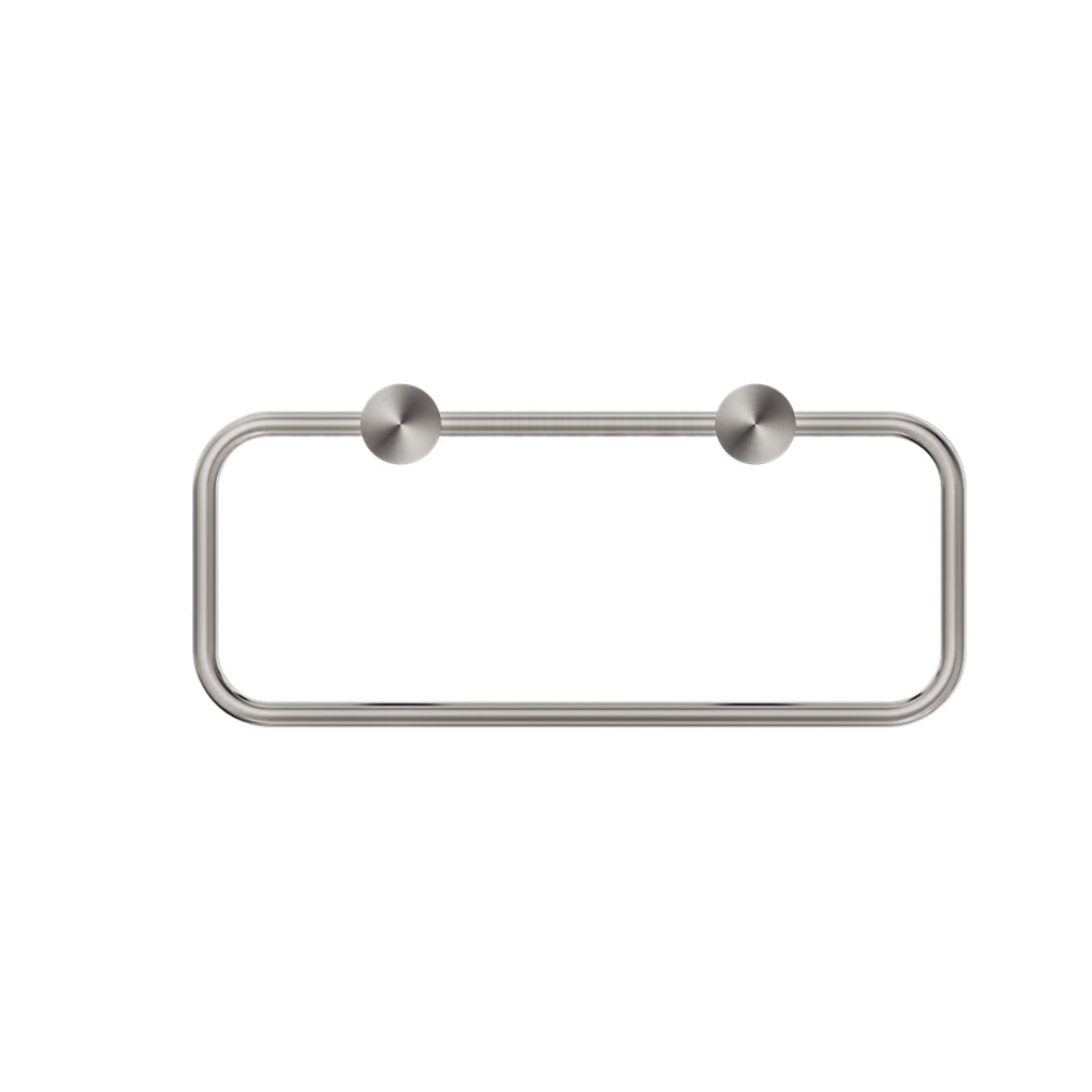Nero New Mecca Towel Ring - Brushed Nickel - NR2380aBN