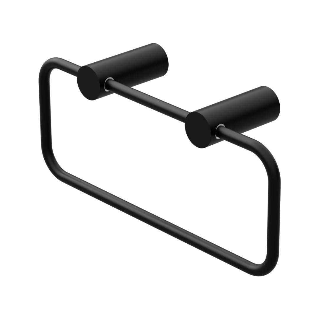 Nero New Mecca Towel Ring - Matte Black - NR2380aMB