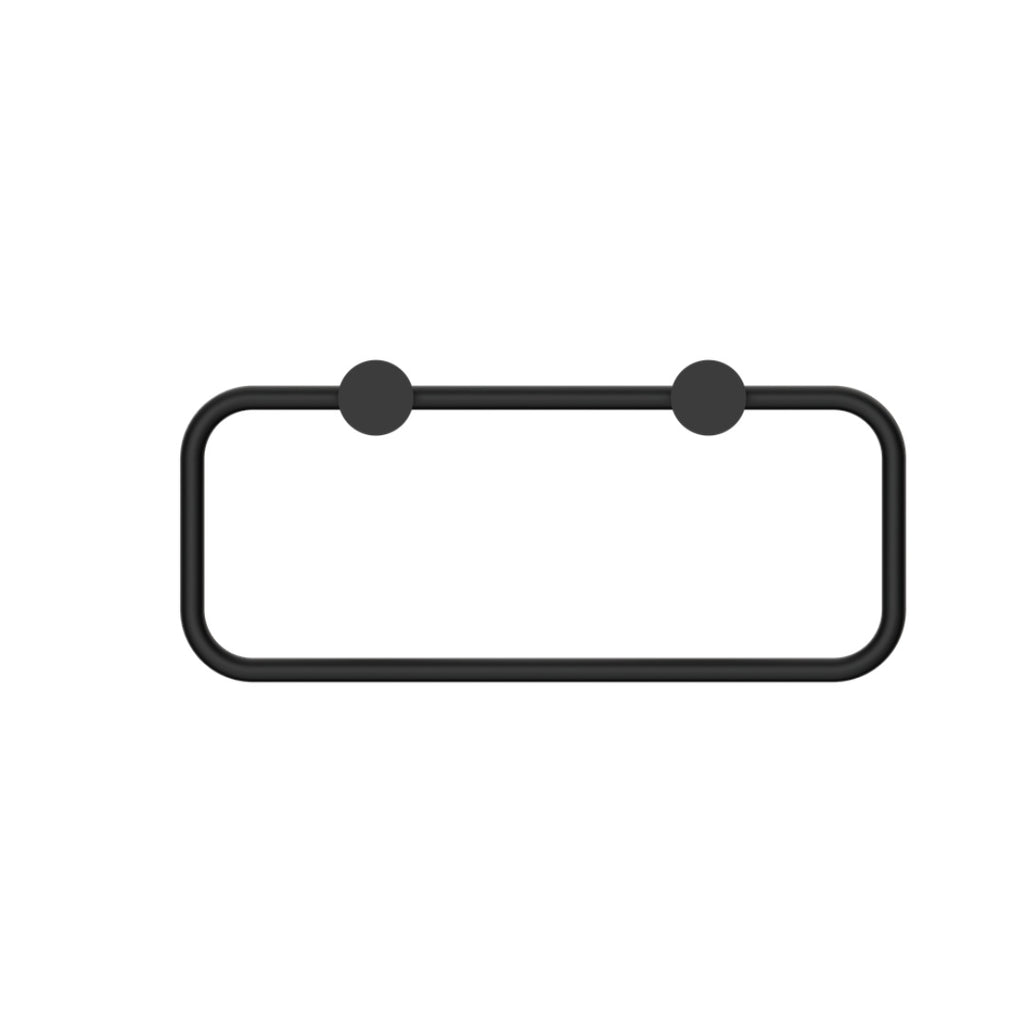 Nero New Mecca Towel Ring - Matte Black - NR2380aMB