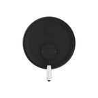 Nero York Shower Mixer With Divertor With White Porcelain Lever - Matte Black - NR692109a01MB