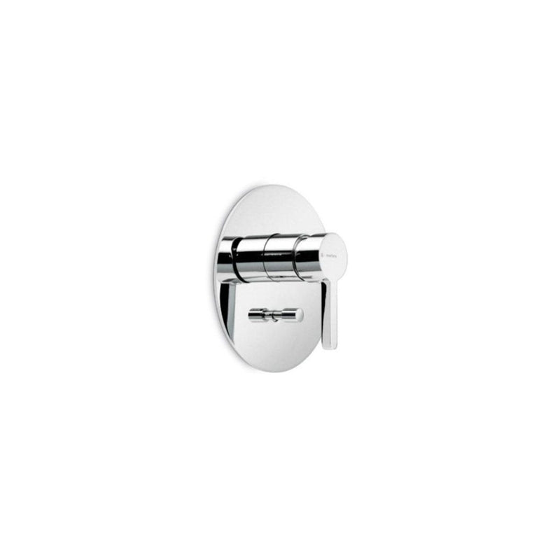 Newform Ergo Wall Diverter Mixer - Chrome